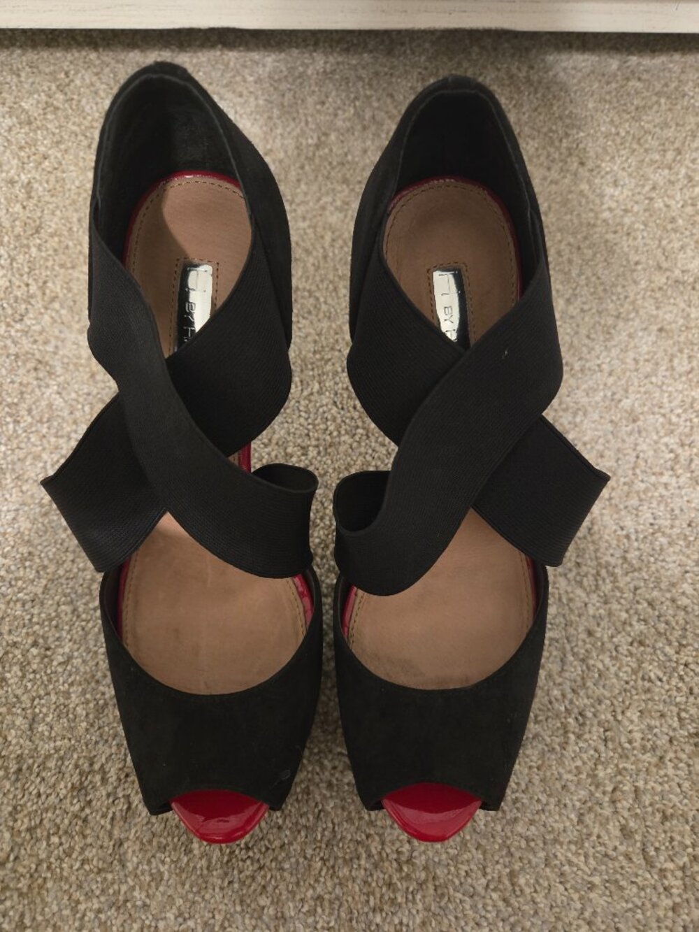 Black H by Halston heels